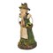 Charles Mcclenning 9.0 Inch Harvesting Harriet Thanksgiving Figurine , Lightweight Multi Seasonal Decor Fall Thanksgiving Scarecrow